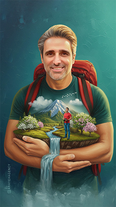 تصویرسازی جواد قارایی